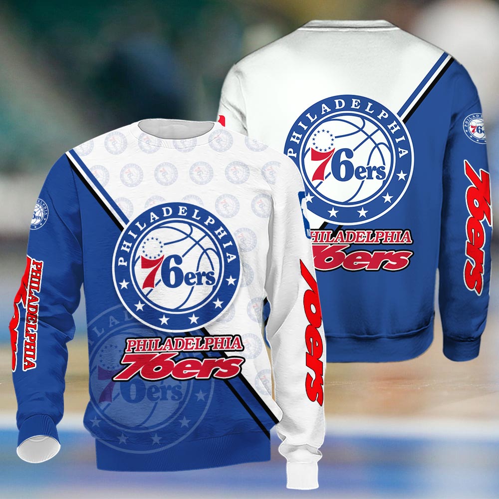Philadelphia 76ers Logo 3d Clothing