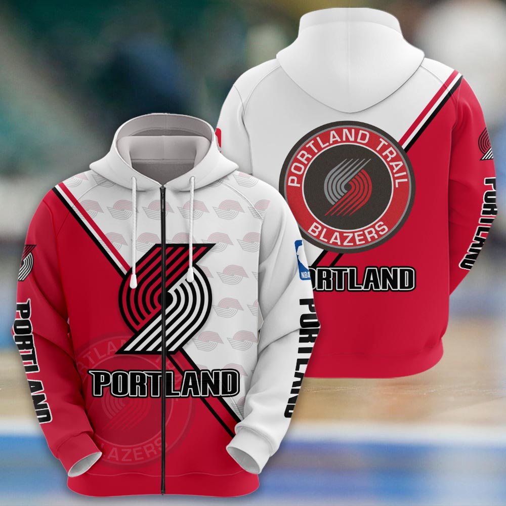 Portland Trail Blazers Logo 3d Clothing