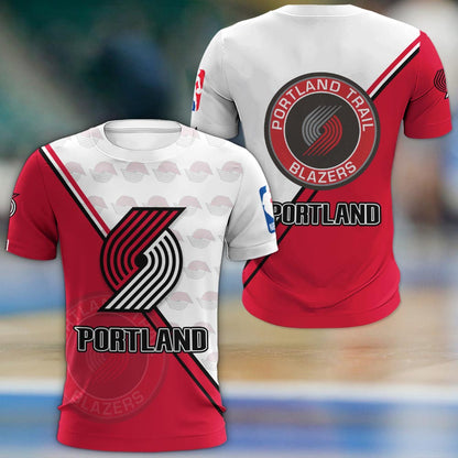 Portland Trail Blazers Logo 3d Clothing