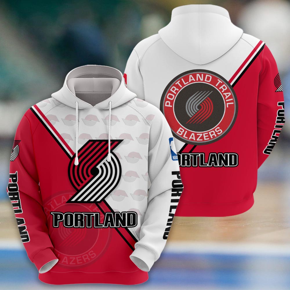 Portland Trail Blazers Logo 3d Clothing