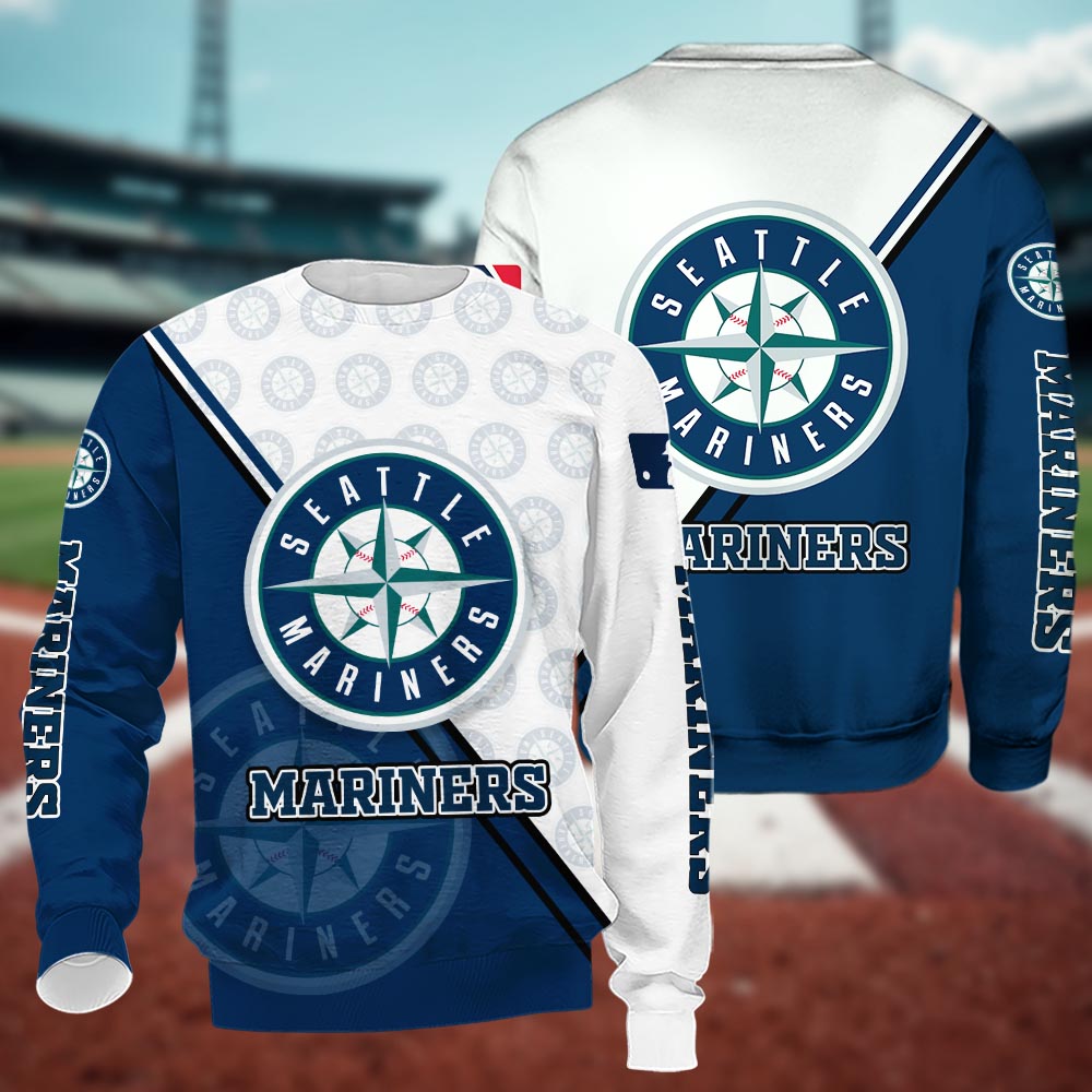 Seattle Mariners Logo 3d Clothing