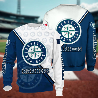 Seattle Mariners Logo 3d Clothing