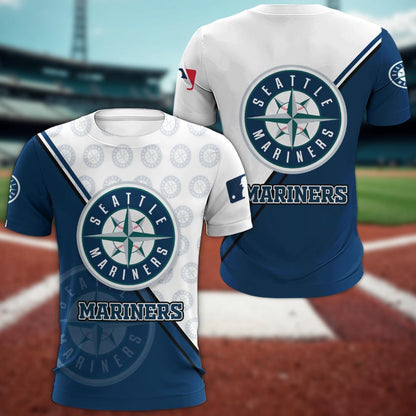 Seattle Mariners Logo 3d Clothing