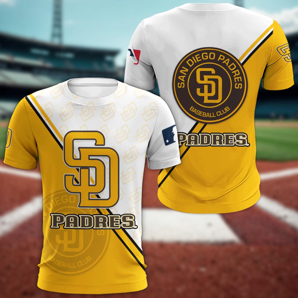 San Diego Padres Logo 3d Clothing