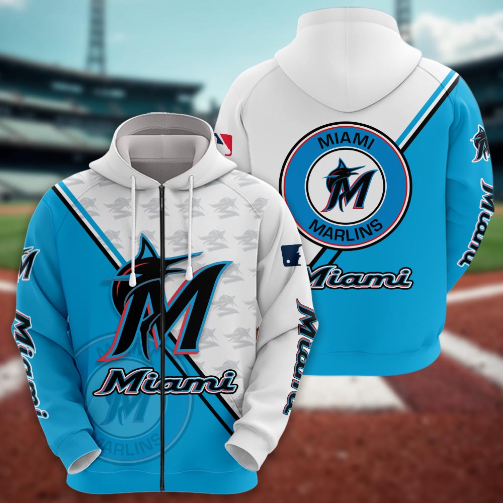 Miami Marlins Logo 3d Clothing