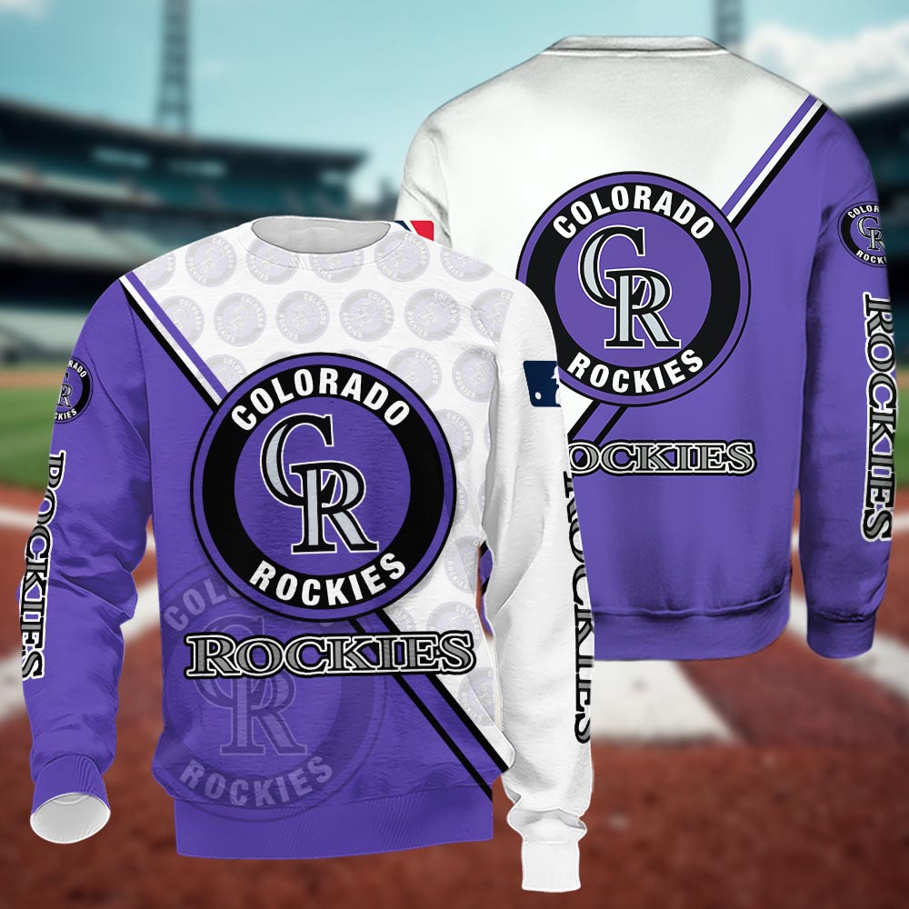 Colorado Rockies Logo 3d Clothing