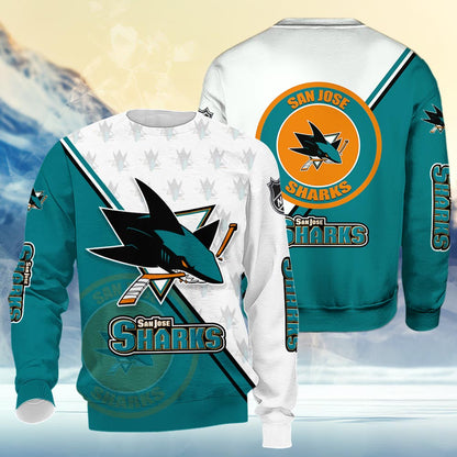 San Jose Sharks Logo 3d Clothing