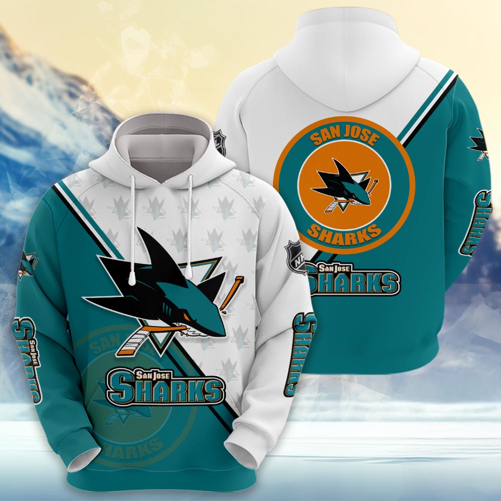 San Jose Sharks Logo 3d Clothing