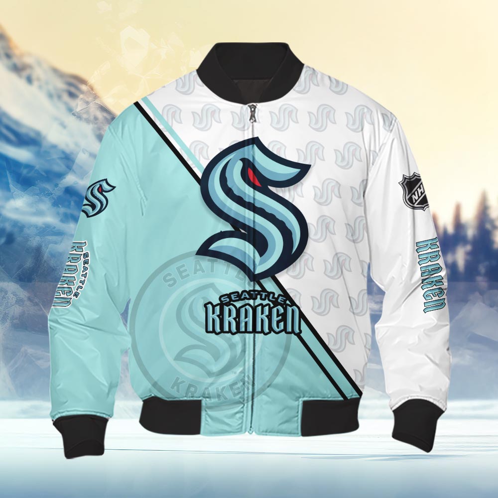 Seattle Kraken Logo 3d Clothing