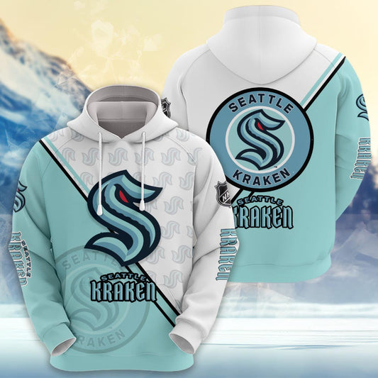 Seattle Kraken Logo 3d Clothing