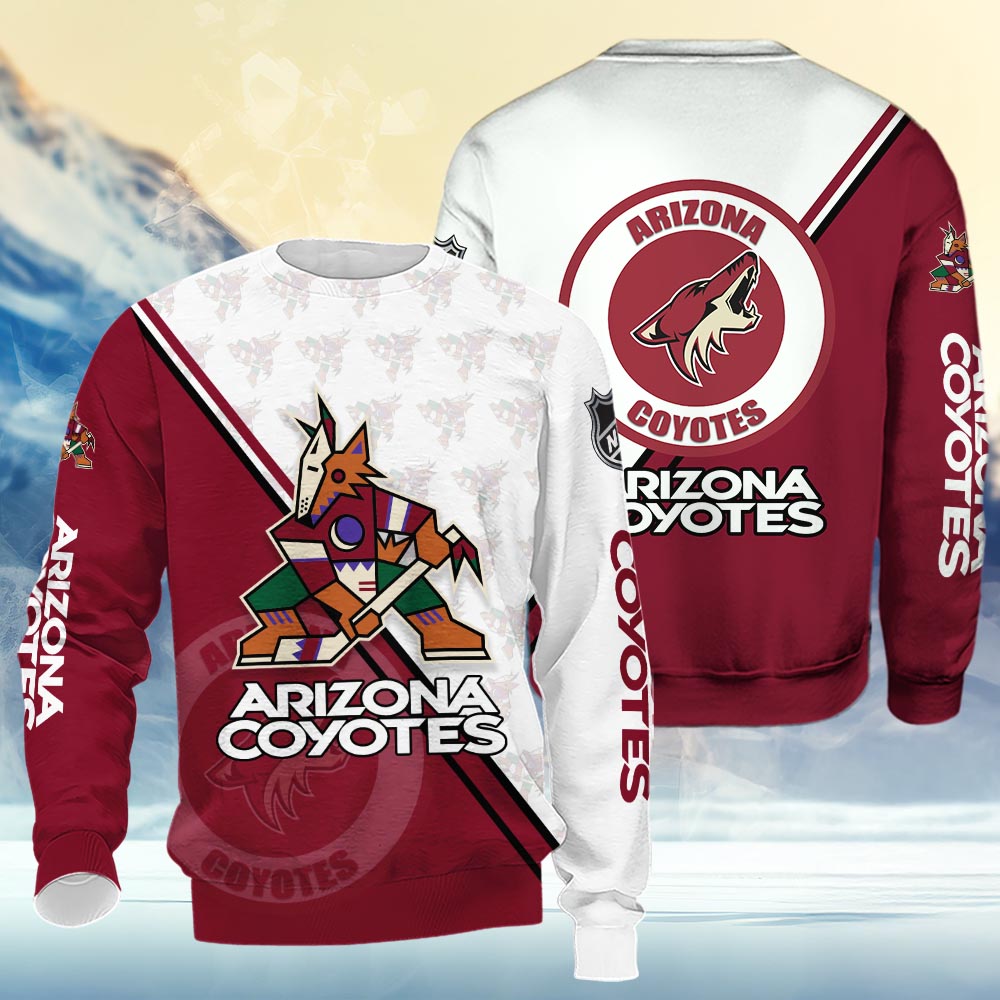 Arizona Coyotes Logo 3d Clothing