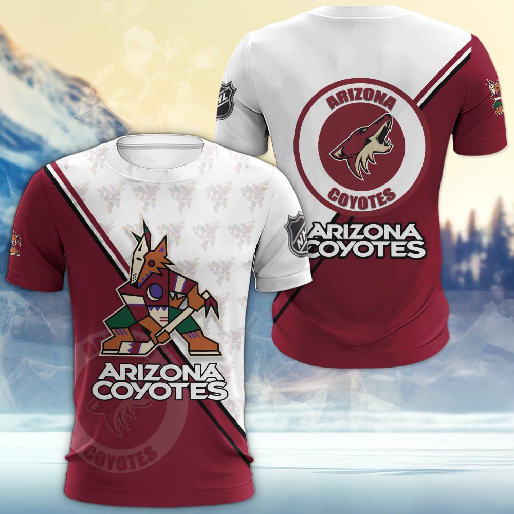 Arizona Coyotes Logo 3d Clothing