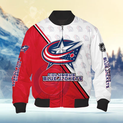 Columbus Blue Jackets Logo 3d Clothing