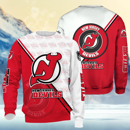 New Jersey Devils Logo 3d Clothing