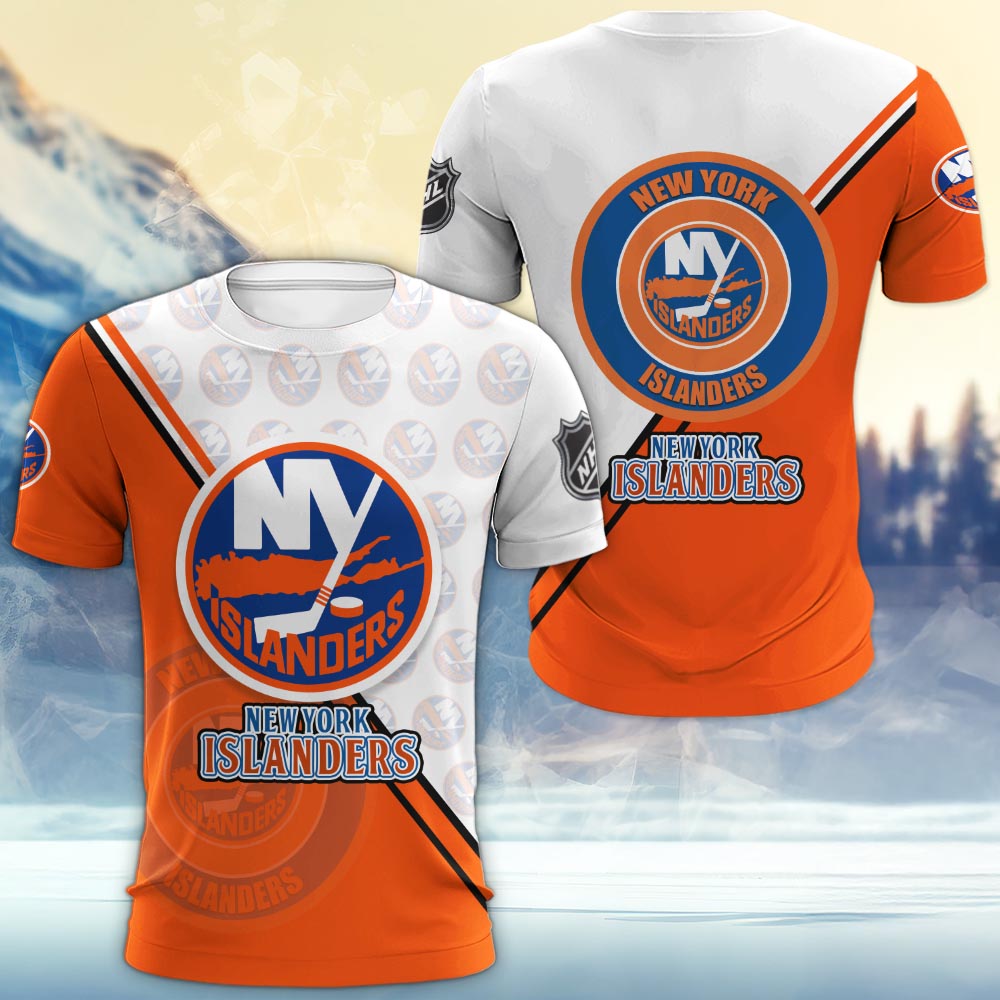 New York Islanders Logo 3d Clothing