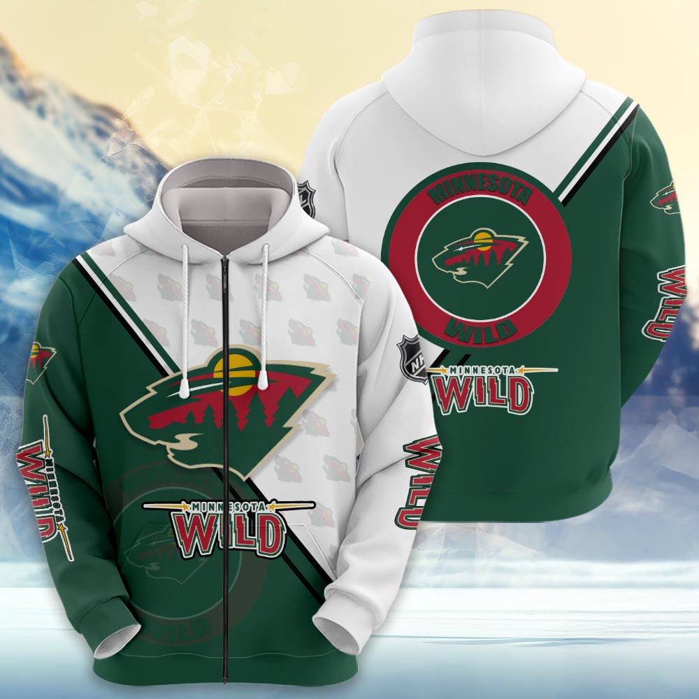 Minnesota Wild Logo 3d Clothing