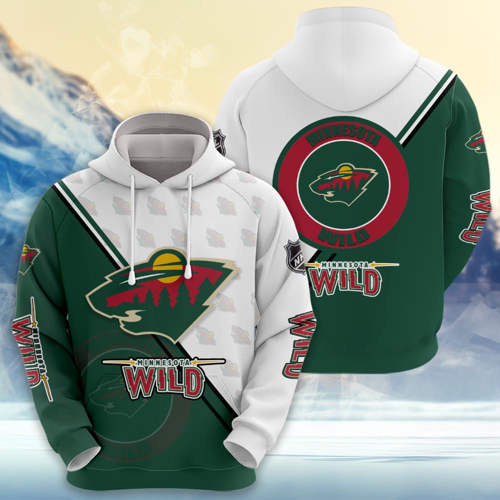 Minnesota Wild Logo 3d Clothing