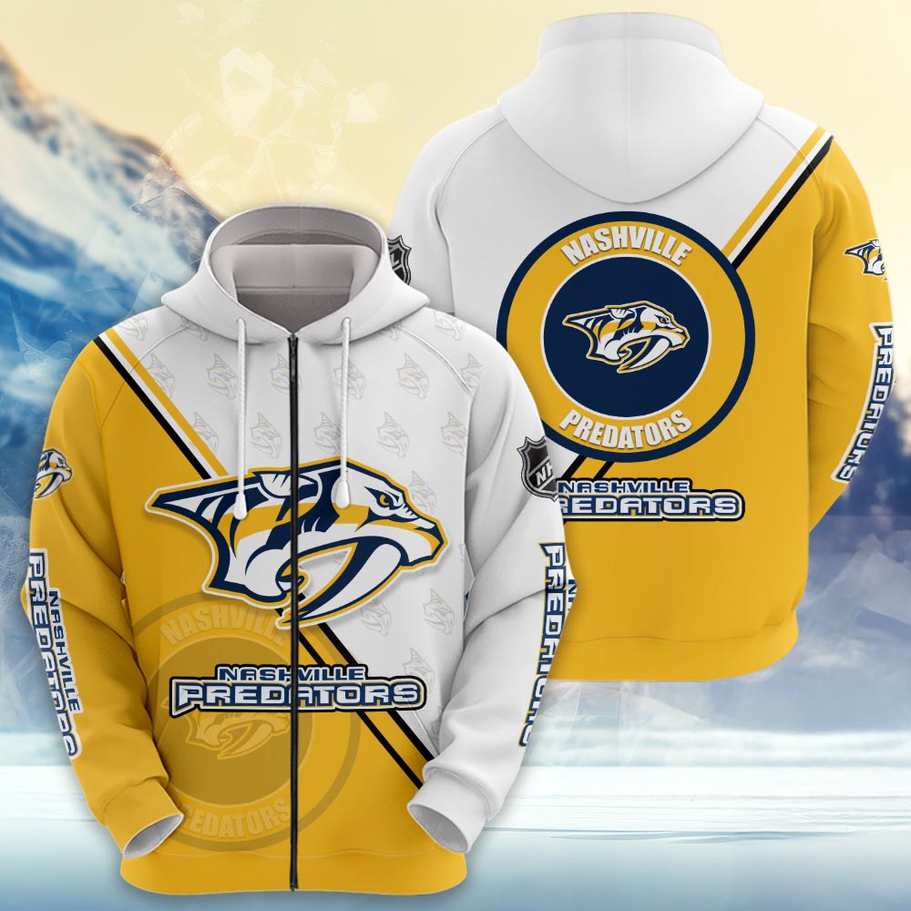 Nashville Predators Logo 3d Clothing