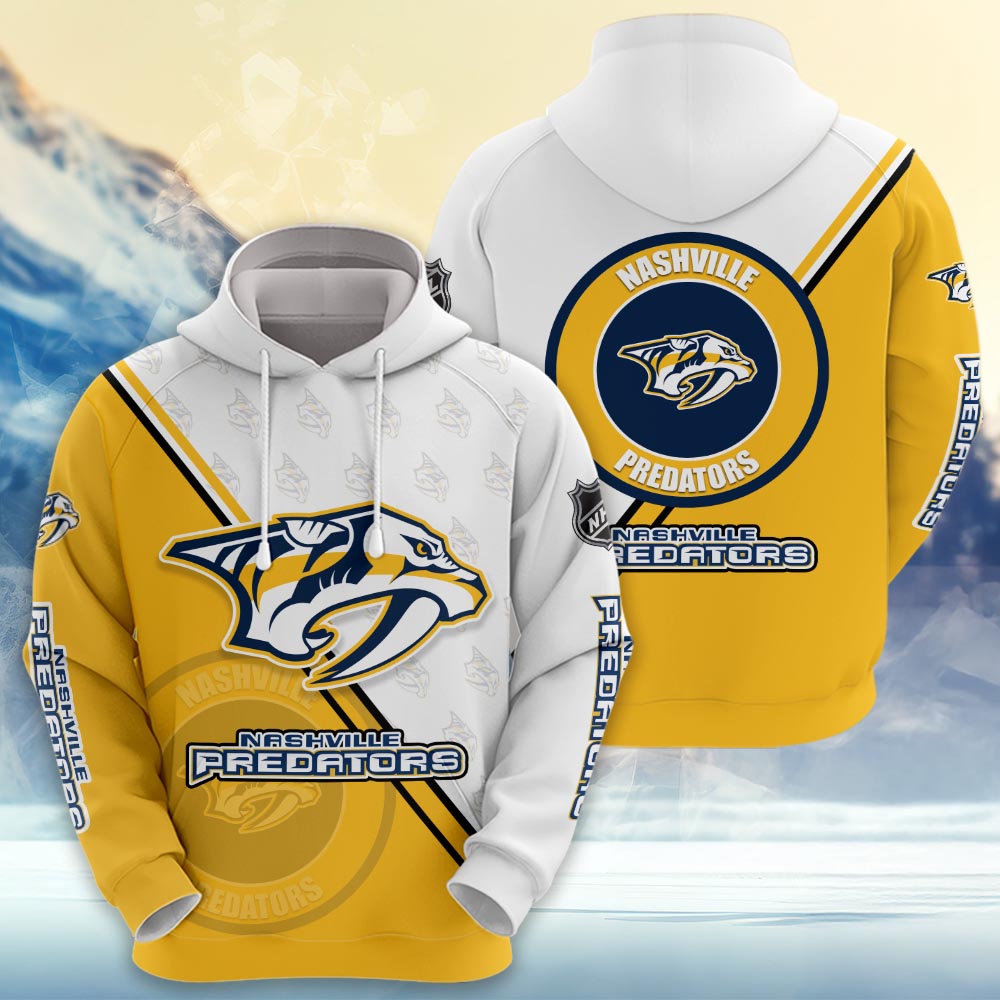 Nashville Predators Logo 3d Clothing