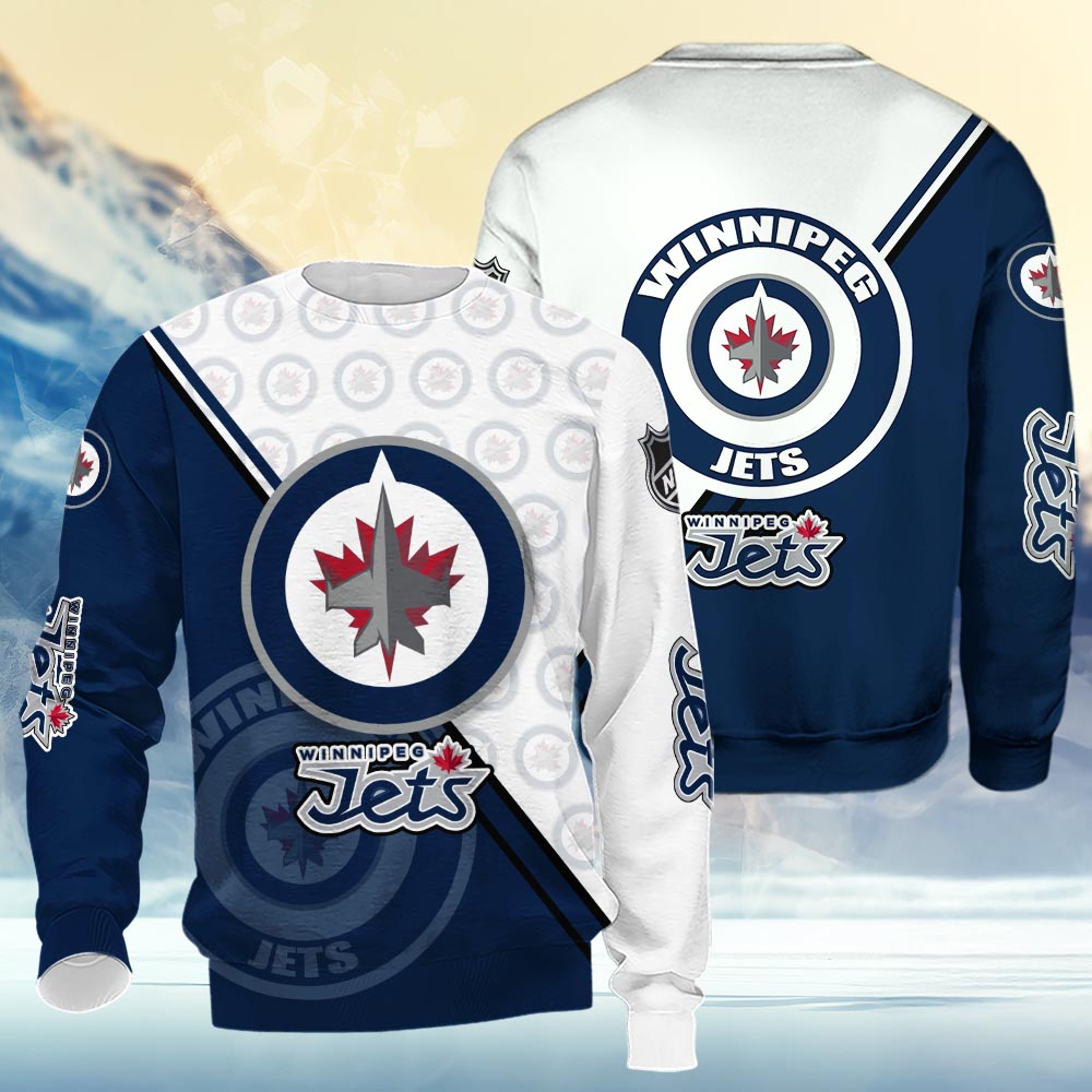 Winnipeg Jets Logo 3d Clothing