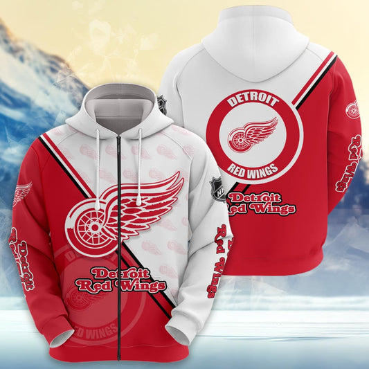 Detroit Red Wings Logo 3d Clothing