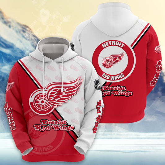 Detroit Red Wings Logo 3d Clothing