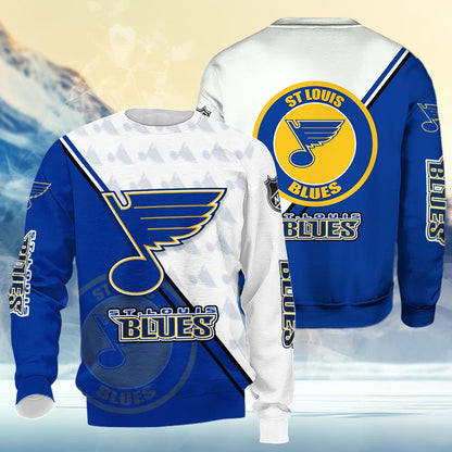 St Louis Blues Logo 3d Clothing