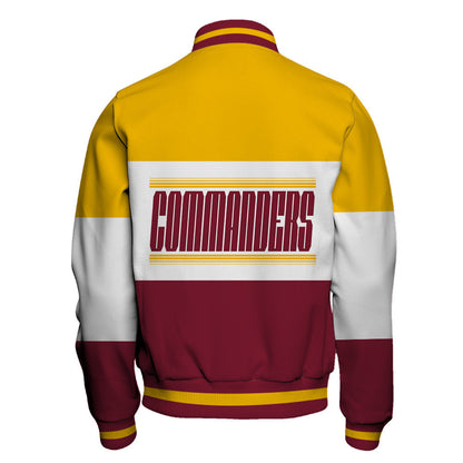 Washington Commanders National Football League 2026 Unique Design Unisex Varsity Jacket