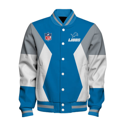 Detroit Lions National Football League 2026 Unique Design Unisex Varsity Jacket