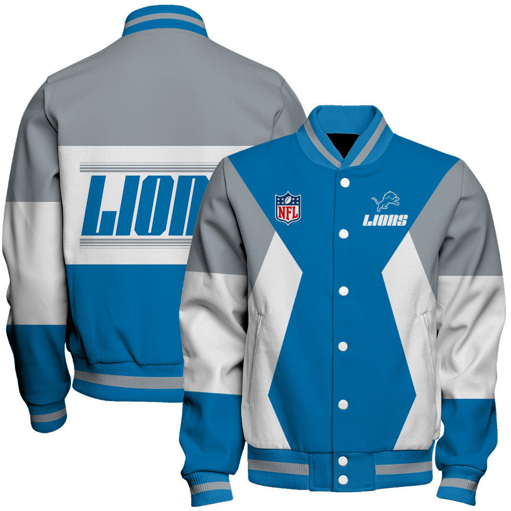 Detroit Lions National Football League 2026 Unique Design Unisex Varsity Jacket