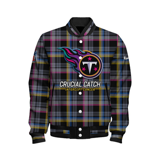 Tennessee Titans National Football League 2026 Crucial Catch Unisex Varsity Jacket