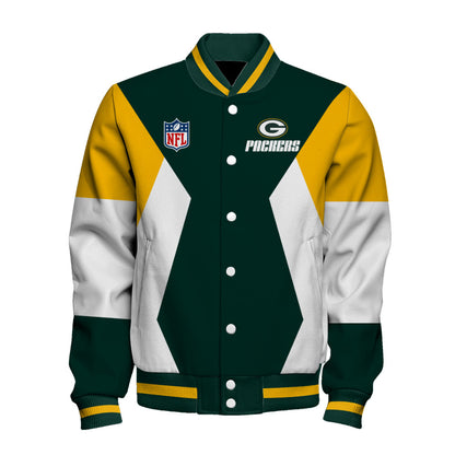 Green Bay Packers National Football League 2026 Unique Design Unisex Varsity Jacket