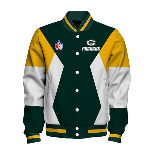 Green Bay Packers National Football League 2026 Unique Design Unisex Varsity Jacket