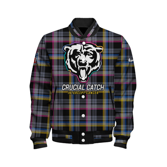Chicago Bears National Football League 2026 Crucial Catch Unisex Varsity Jacket