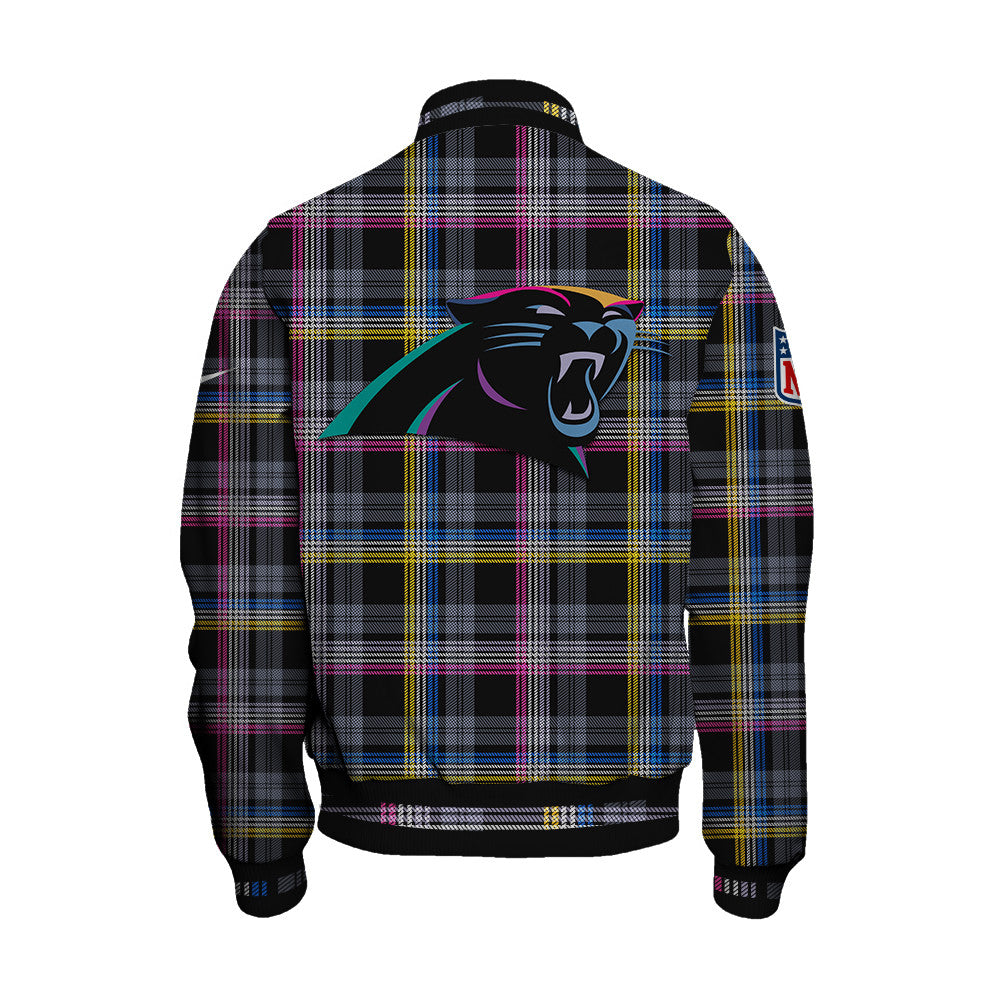 Carolina Panthers National Football League 2026 Crucial Catch Unisex Varsity Jacket