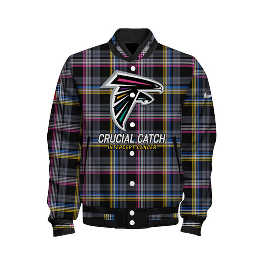 Atlanta Falcons National Football League 2026 Crucial Catch Unisex Varsity Jacket