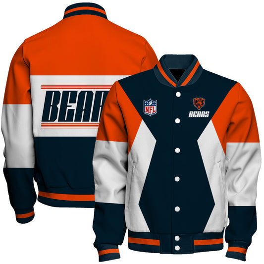 Chicago Bears National Football League 2026 Unique Design Unisex Varsity Jacket