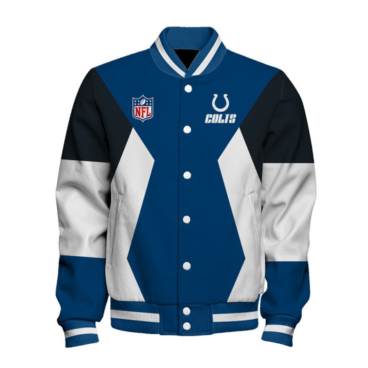 Indianapolis Colts National Football League 2026 Unique Design Unisex Varsity Jacket