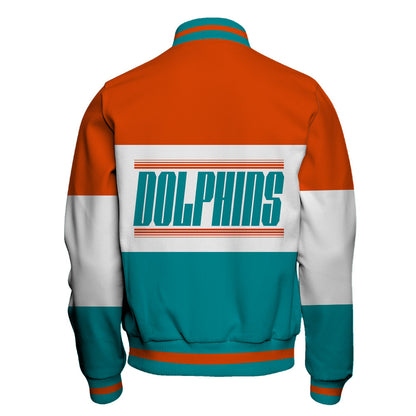 Miami Dolphins National Football League 2026 Unique Design Unisex Varsity Jacket