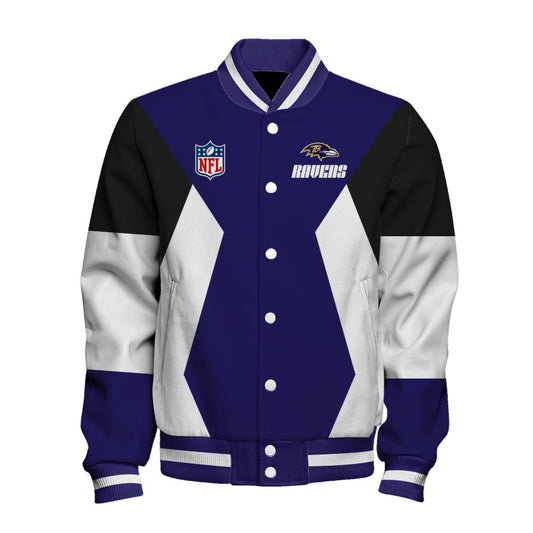 Baltimore Ravens National Football League 2026 Unique Design Unisex Varsity Jacket