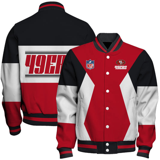 San Francisco 49ers National Football League 2026 Unique Design Unisex Varsity Jacket