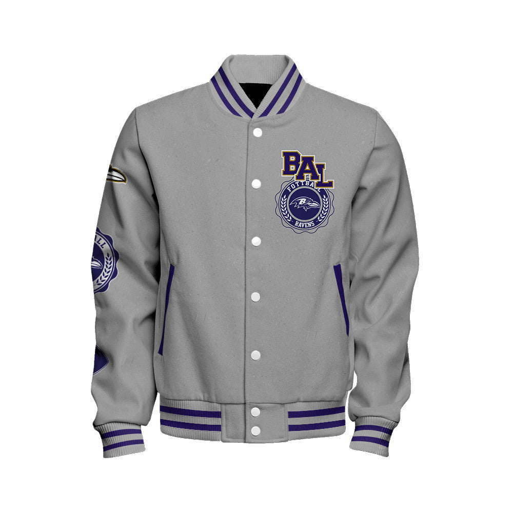 Baltimore Ravens 2026 Feel The Power Unisex Varsity Jacket