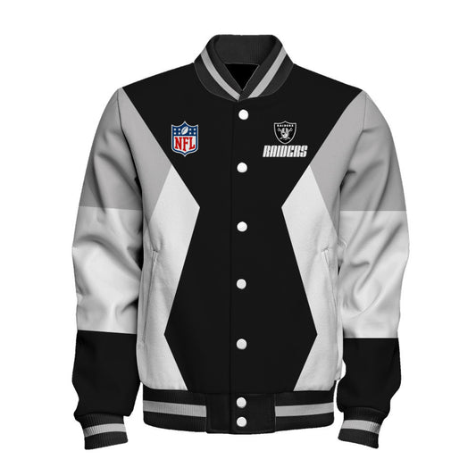 Las Vegas Raiders National Football League 2026 Unique Design Unisex Varsity Jacket