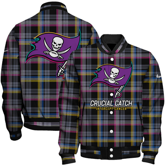 Tampa Bay Buccaneers National Football League 2026 Crucial Catch Unisex Varsity Jacket