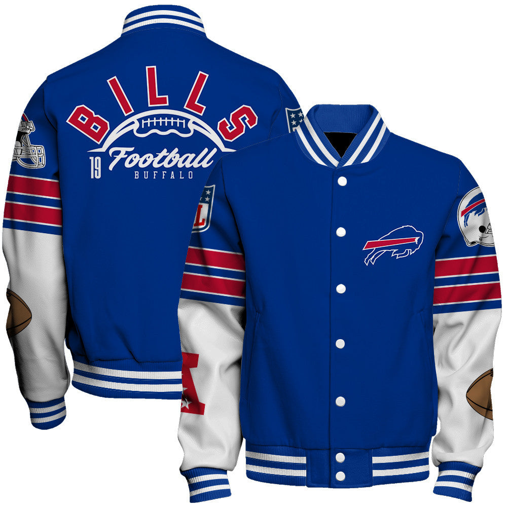 Buffalo Bills National Football League 2026 Feel The Power Unisex Varsity Jacket