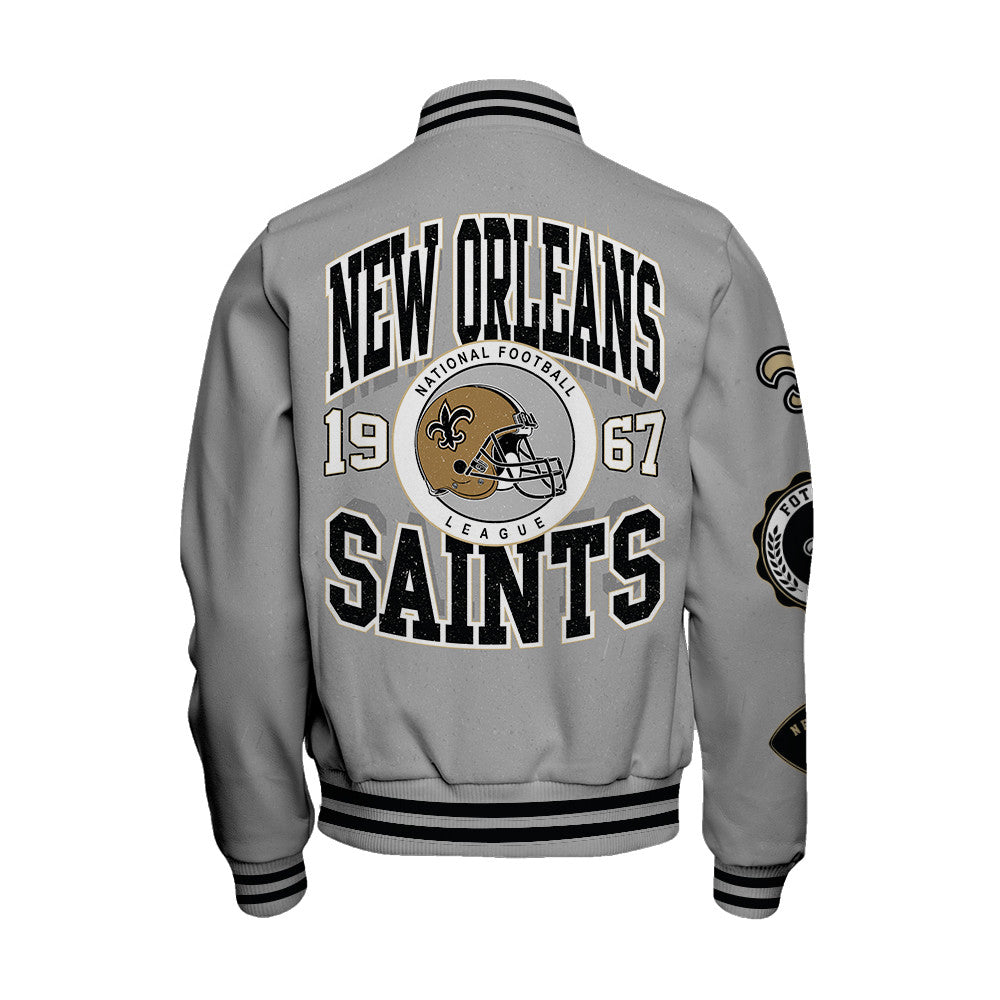 New Orleans Saints 2026 Feel The Power Unisex Varsity Jacket