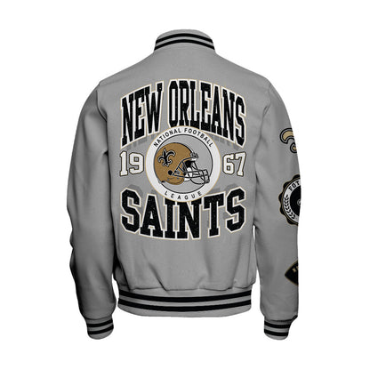 New Orleans Saints 2026 Feel The Power Unisex Varsity Jacket