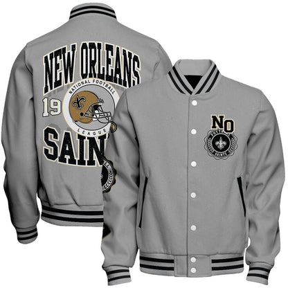 New Orleans Saints 2026 Feel The Power Unisex Varsity Jacket