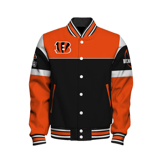 Cincinnati Bengals National Football League 2026 Feel The Power Unisex Varsity Jacket