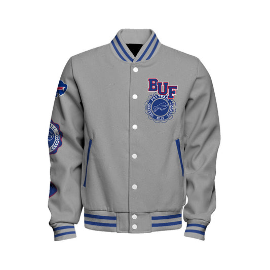 Buffalo Bills 2026 Feel The Power Unisex Varsity Jacket